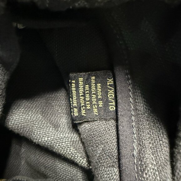 Wrangler Men's Size XL Jacquard Aztec Sapphire Blue 1/4 Zip Hoodie Pouch Pocket - Picture 4 of 4